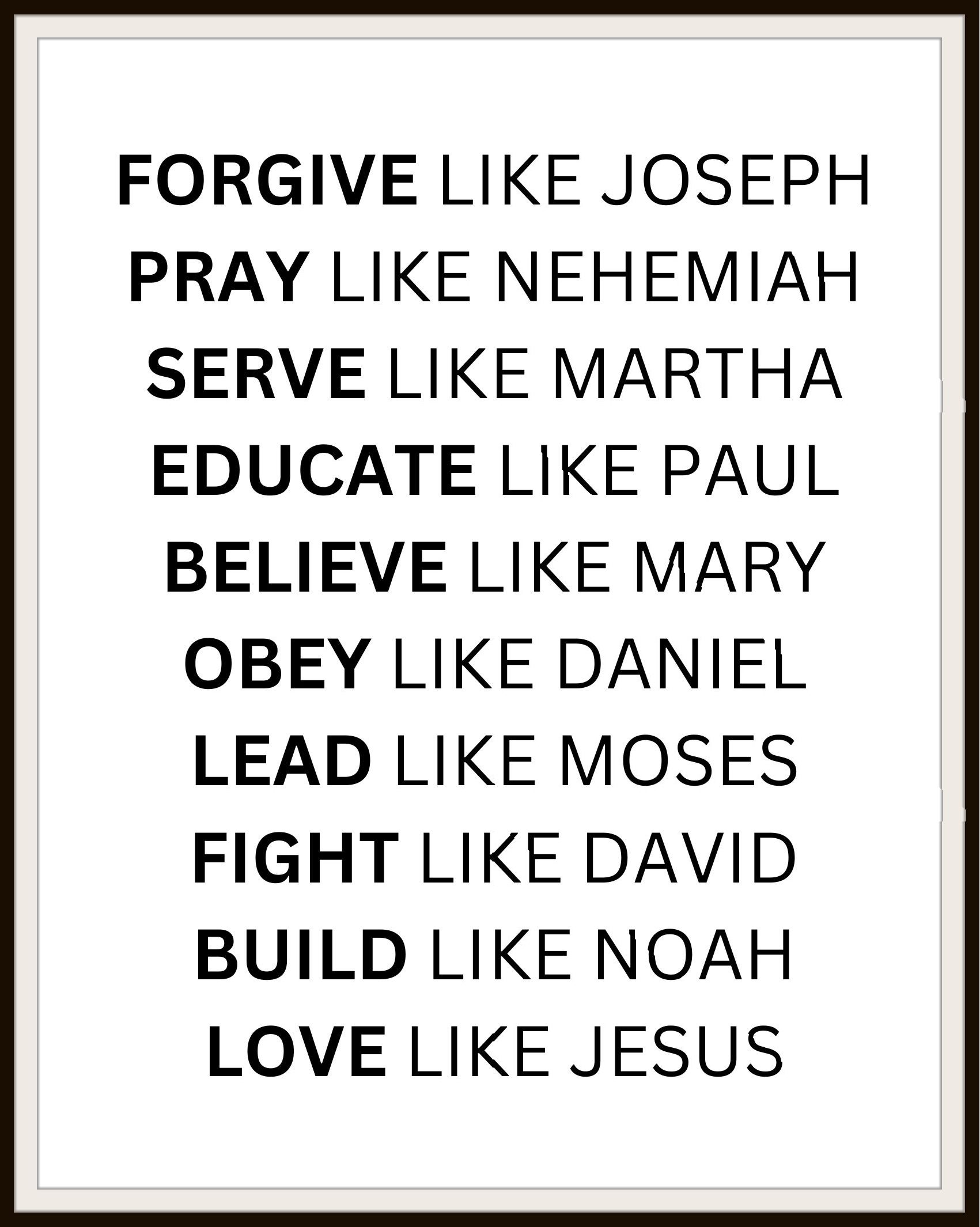 Pray Like Nehemiah Obey Like Daniel